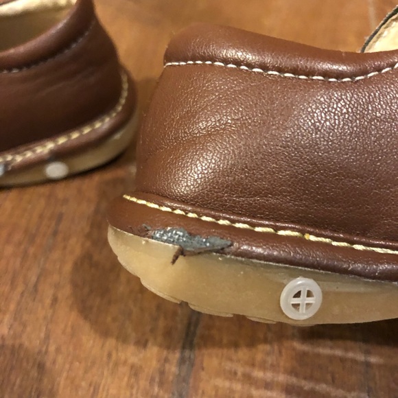 Mooshu Trainers Squeaky Leather Loafers - Picture 3 of 5